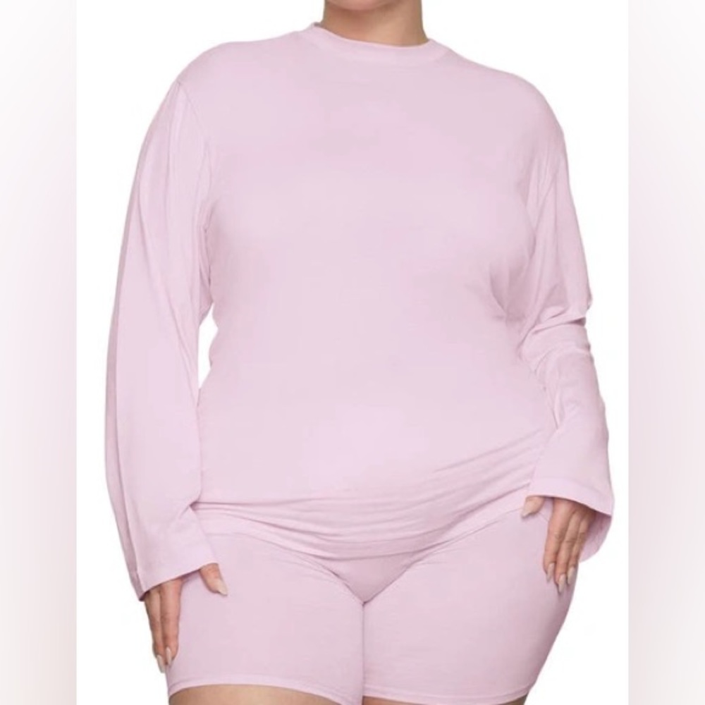 SKIMS BOYFRIEND LONG SLEEVE T-SHIRT